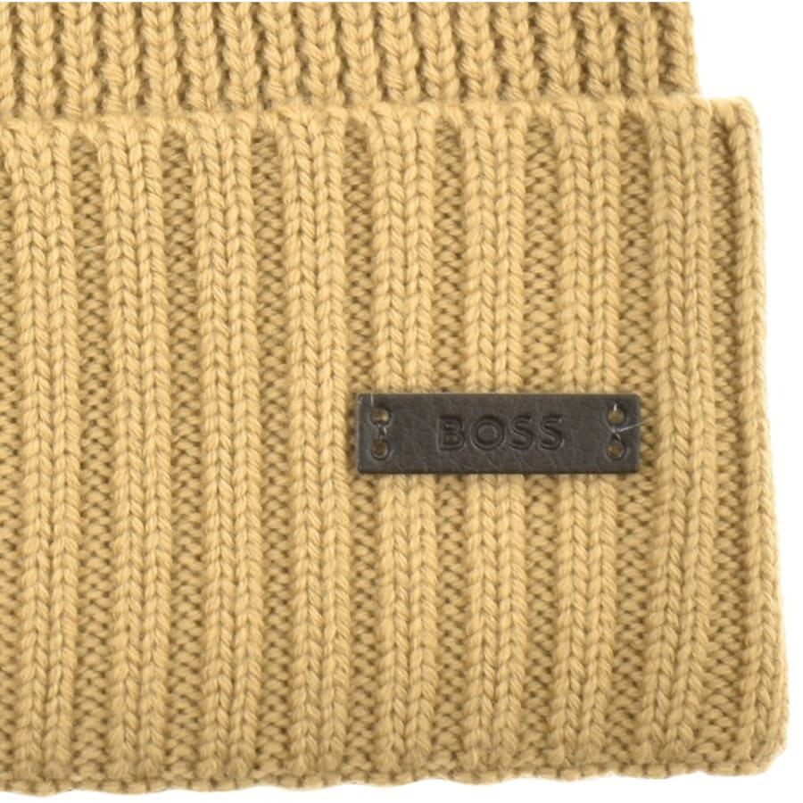 BOSS Fati Beanie Beige
